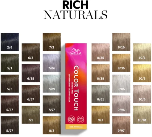 Tinte Wella Color Touch 9/86 60 ml