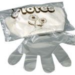 Guantes desechables transparentes bolsa 100 unid.