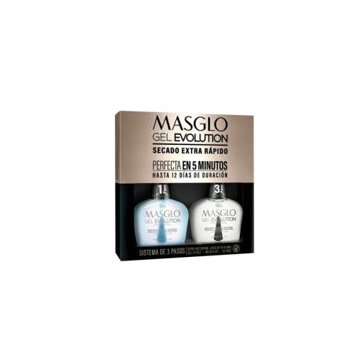 Kit Base y Brillo Gel Evolution Masglo